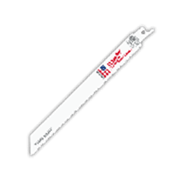 Milwaukee® Tool 48-00-5093 SAWZALL® Straight Back Thin Kerf Reciprocating Saw Blade, 8 in L x 3/4 in W, 8/12 TPI, Bi-Metal Body