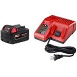 Milwaukee® Tool 48-59-1850 M18™ Battery Starter Kit, 5 Ah Battery, 18 VDC Charge