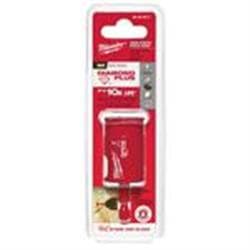 Milwaukee® Tool 49-56-0517 Diamond MAX™ Hole Saw Bits, 1 in Dia, Diamond Cutting Edge