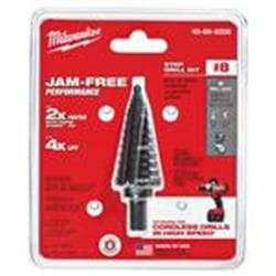 Milwaukee® Tool 48-89-9208 Step Drill Bit, 1/2 in Dia Min Hole, 1 in Dia Max Hole