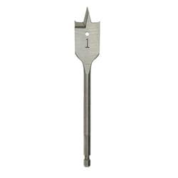 Milwaukee® Tool 48-27-0751 Heavy Duty Flat Boring Bit, 3/4 in Dia, 6-3/8 in OAL, Flat Flute