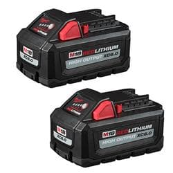 Milwaukee® Tool 48-11-1862 M18™ HIGH OUTPUT™ Cordless Battery Pack, 6 Ah REDLITHIUM™ Battery, 18 VDC Charge
