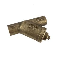 105-517Nl 1-1/2 in Bronze Style E7 Sweat Wye Strainer Gs