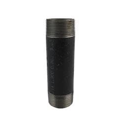 1-1/2 x 6 in Black Extra Heavy Nipple Gs