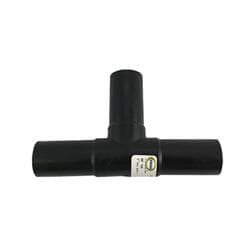 1 IRON PIPE SIZE TEE HIGH DENSITY POLYETHYLENE SDR11 AWWA 10003838