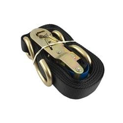 Ratchet Tie Down Strap, 1 in x 12 ft, 1000Lb Heavy Duty