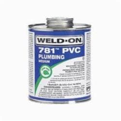 IPS Weld-On® 781 Clear Medium Pvc Cement, 1 pt