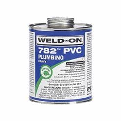 IPS Weld-On® 782 Heavy Clear Pvc Cement, 1/2 pt