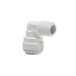 John Guest® Pp480821W 90 Elbow, 1/4 x 1/8 in