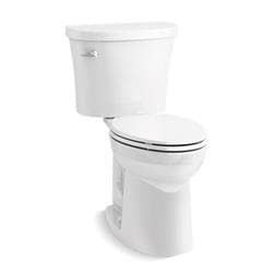 Kohler® K-26077-0 Kingston™ Complete Solution®2-Piece Chair Height Toilet
