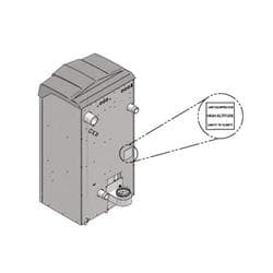 Lochinvar® FTX500N M13 Firetube Condensing Boiler, 500000 Btu/hr Input