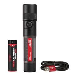 Milwaukee® Tool 2161-21 REDLITHIUM™ USB 1100L Twist Focus Flashlight