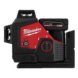 Milwaukee® Tool 3632-21 M12™ Green 360� 3-Plane Laser Kit, 125 ft Measuring