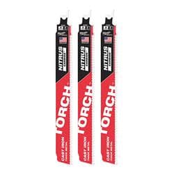 Milwaukee® Tool 48-00-5362 SAWZALL® TORCH™ Saw Blade, 9 in L x 1 in W, 7 TPI