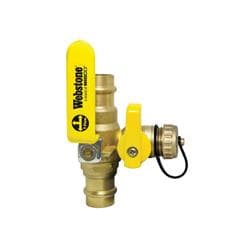 Webstone H-80613W Ball Valve, 3/4 in