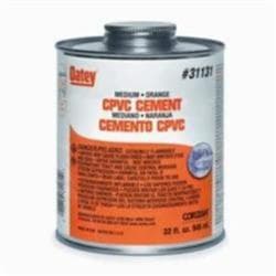 Oatey® 31131 Medium CPVC Cement, 32 oz