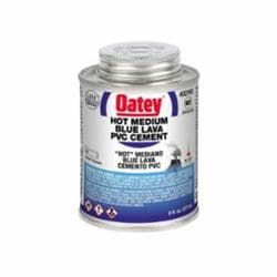 Oatey® 32161 Blue Lava™ Medium Hot PVC Cement, 8 oz Can
