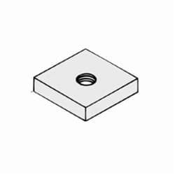 3/8 CONCRETE INSERT W PLAIN NUT PHD