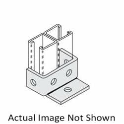 Phd 6080 Eg Post Base, 1-5/8 in Back To Back Strut