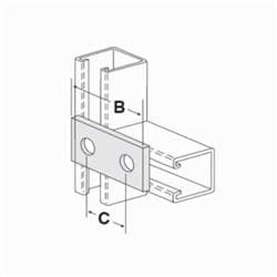 #5010 2HL SPLICE PLATE