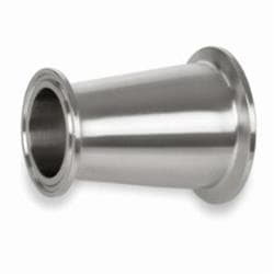 2 x 1-1/2 in Sanitary 316 Concentric Reducer