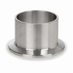 3 in Sanitary 304 SS Ferrule Long Clamp End