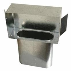 Snappy™ 6037-660 Oval Register Stack Head, 6 x 10 in