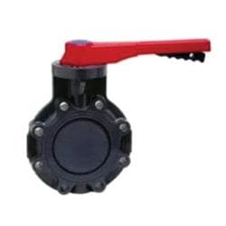 Spears® 722311-040C CPVC Butterfly Valve, 4 in Nominal, 8-1/2 in Top to Inlet Center