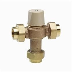 Watts® 0559164 Thermostatic Mixing Valve, 1/2 in Quick-Connect End