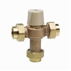 Watts® 0559122 Thermostatic Mixing Valve, 1 in Female Threaded End