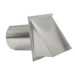 FAMCO RDWV4 Reversible Damper Wall Vent 4 in, Galvanized