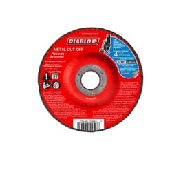 Diablo® DBD045063701F Masonry Demon™ 4-1/2 in diameter, 7/8 in arbor, Type 27 hub, 1/16 in thickness