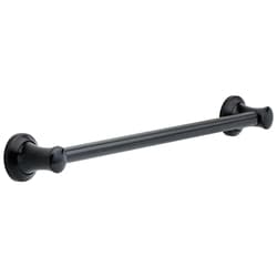 DELTA® 41724-RB Transitional Decorative Grab Bar, 24 in L x 1-1/4 in Dia, Venetian Bronze, Brass, Import