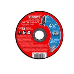 Diablo® DBD045040101F Steel Demon™ 4-1/2 in diameter, 7/8 in arbor, Type 1 hub, 0.04 in thickness