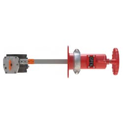 Victaulic® V080775705 775 FIRELOCK 8 in Bfv Wall Indicator Post Red With 705 Valve Supervised Open