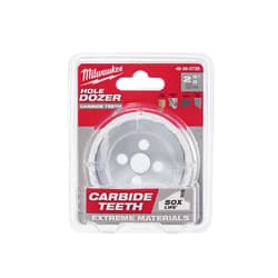 Milwaukee® Tool 49-56-0729 HOLE DOZER™ with Carbide Teeth Hole Saws, 2-5/8 in Dia, 1.62 in D Cutting, Carbide Cutting Edge