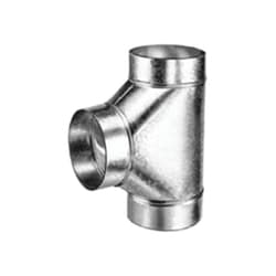 Snappy™ 422-056NC Non-Crimped Air Flow Tee, 5 in, 26 ga