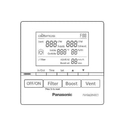 Panasonic FV-SW20VEC1 Optional LCD Wired Wall Control Panel