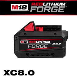 Milwaukee® 48-11-1881 M18™ REDLITHIUM™ FORGE™ XC8.0 Battery Pack