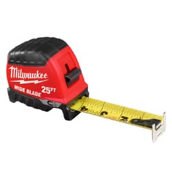 Milwaukee® 48-22-1225M Magnetic Wide Measuring Tape, 25 ft L