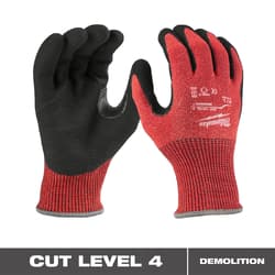 Milwaukee® 48-22-8947 Breathable Unisex Cut-Resistant Gloves, L, Nitrile Coating