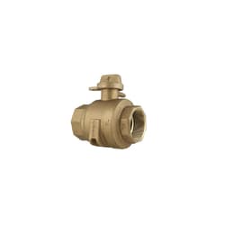 Ford B11-666W-NL Ball Valve Curb Stop, 1-1/2 in Nominal