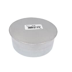 Snappy™ 64-05 Duct Tee Cap, No Crimp, 5" Dia, Steel, Galvanized