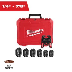 Milwaukee® 49-16-2661RX FORCE LOGIC™ 1/4 in to 7/8 in RLS® Pivoting Press Ring Kit for M18™ FORCE LOGIC™ Press Tool