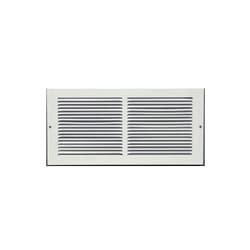 METAL-FAB® MF3RG148W 14 in x 8 in Return Air Grille, White