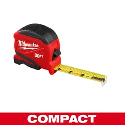 Milwaukee® 48-22-1730 30ft Compact Tape Measure