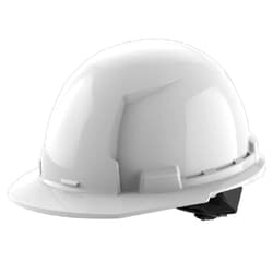 Milwaukee® Tool 48-73-1100 Front Brim Hard Hat, White, SZ 6-1/2