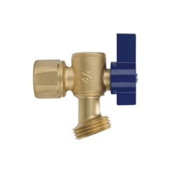 NIBCO® NB64JH8 QT73X Series 1 in H X 3 in L X 3 in W Boiler Drain Quarter Turn FIP to Hose