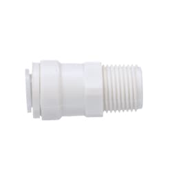 Watts® 0666132 Male Connector, 3/8 x 1/2 in